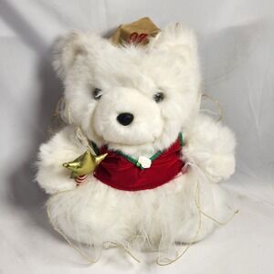 1997 vintage Dayton Hudson MISS Santa BEAR Nutcracker Sugar Plum Fairy‎ w/Wand